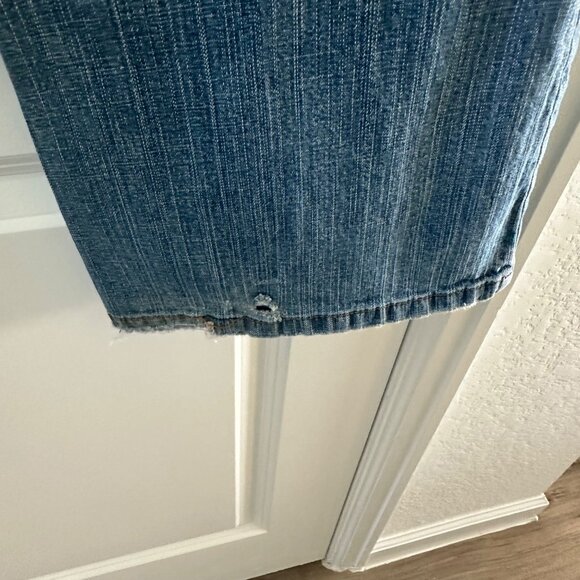 Low-Rise Bootcut Jeans SO 15 Average Regular 99% Cotton & 1% Spandex Blue Denim - Picture 8 of 8